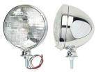 Chrome Dietz Type Headlights, Halogen Bulb