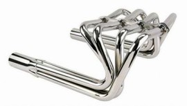 Chrome Small Block chevy sprint style headers