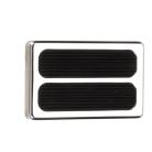 Universal Polished Aluminum Brake Pedal Pad