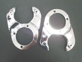 Chrome GM brake caliper brackets