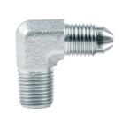 90 Degree -3 AN to 1/8 NPT Steel Adapter Fitting